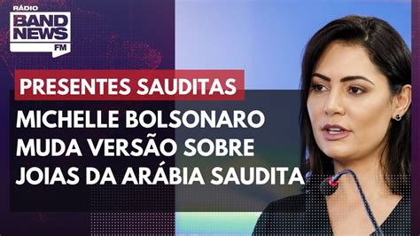 Michelle Bolsonaro Muda Vers O Sobre Joias Da Ar Bia Saudita Youtube