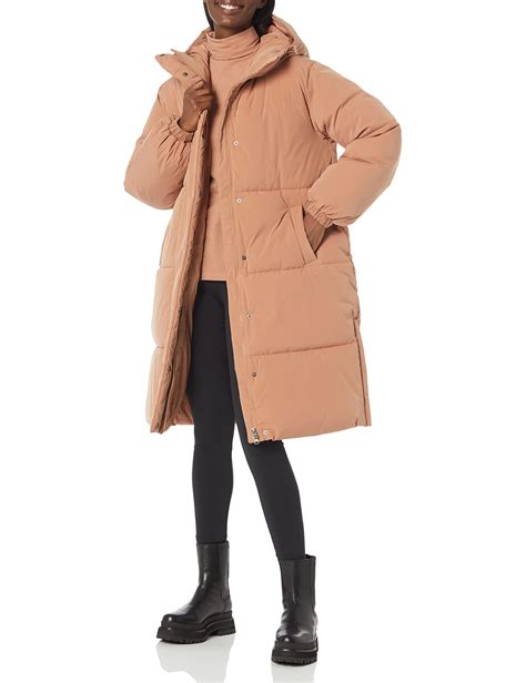 Amazon Essentials Women's Oversized Long Puffer Jacket (Available in