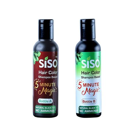 Buy 5 Minutes Hair Color Shampoo 200g Siso Cosmetics