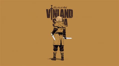 Thorfinn Wallpaper 4K, Minimalist, Vinland Saga