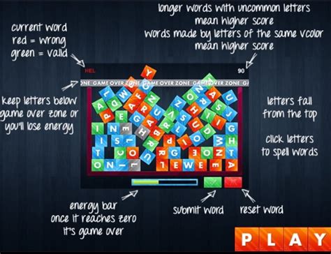 Game: Make words out of letters