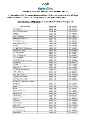 Fillable Online Submitting A Precertification Request Fax Email Print