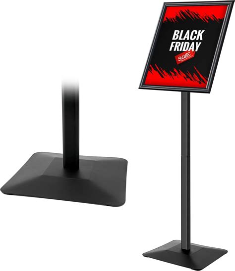 Amazon Golemas Sign Stand For Display 11lbs Integrated Rod Heavy