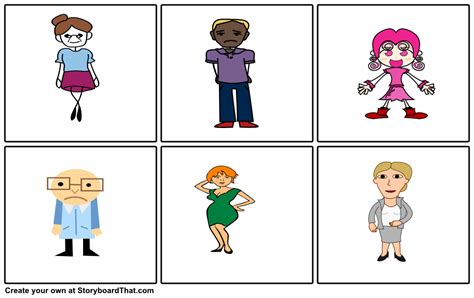 Character No Background Storyboard By Aurielhagan