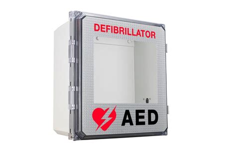 Outdoor Aed Wall Cabinet With Alarm One Beat Medical