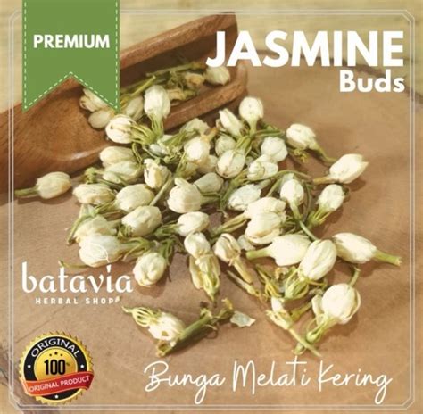 Jual Jasmine Flower Tea Teh Bunga Melati Kering Premium Flower Tea Di