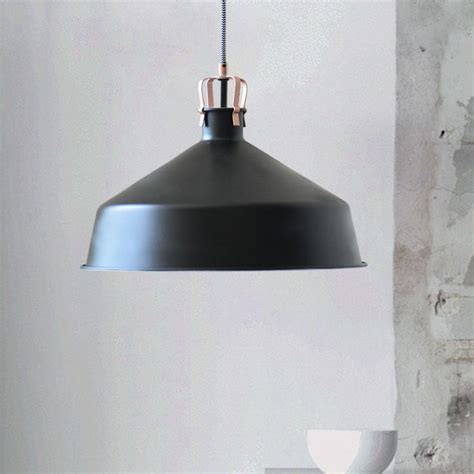 Wide Head Ceiling Pendant With Dome Shade Metallic