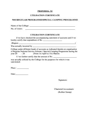 Nss Certificate Request Form Complete With Ease AirSlate SignNow