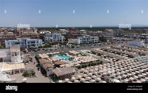 Europe Italy Lazio Rome Ostia Beach Stock Photo Alamy