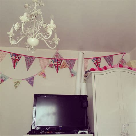 Floral Bunting Decor Bedroom Decor Bunting