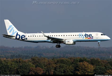 G FBEN Flybe Embraer ERJ 195LR ERJ 190 200 LR Photo By Daniel Schwinn