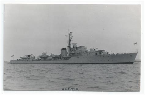 Royal Navy W And Z Class Destroyer Postcards