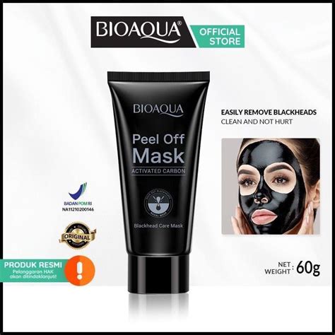 Jual Bioaqua Peel Off Mask Activated Carbon G Shopee Indonesia