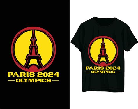 Paris 2024 Olympics Tshirt Design 28877198 Vector Art At Vecteezy