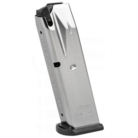 Mec Gar Magazine Taurus Pt92pt99 9mm 10rd Nickel 4shooters