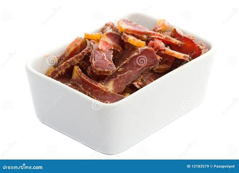 Biltong South African Dried Meat Snack Stock Image Image Of Nutrition Beef 12183579