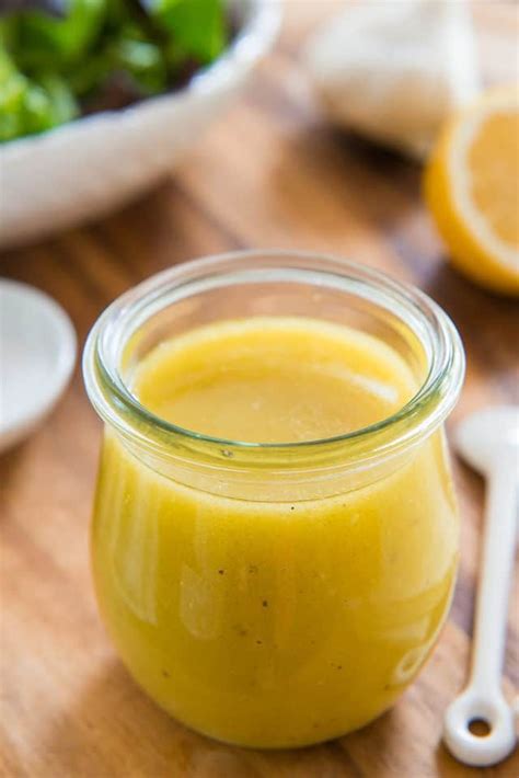 This Lemon Vinaigrette Is My Favorite Homemade Salad Dressing And Its