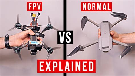 Fpv Drones Vs Normal Drones ⎸ What S The Difference Are Fpv Drones Better Yes Youtube