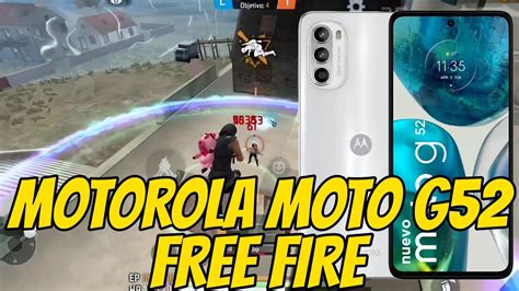 ASI CORRE FREE FIRE EN EL MOTO G52 VALE LA PENA EN 2023 YouTube