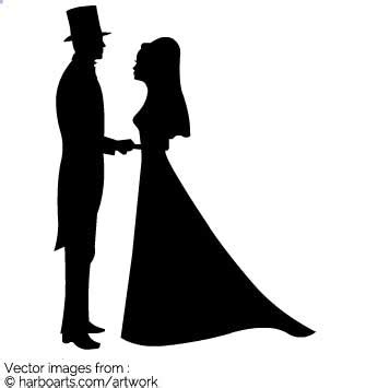 married couple silhouette clipart 20 free Cliparts | Download images on ...