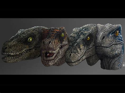 Jp Saga Raptor Evolution By Arietteforce Rjurassicpark