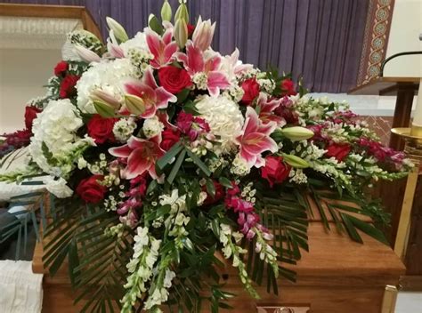 Elegance And Sophistication Casket Spray In West Palm Beach Fl Belden