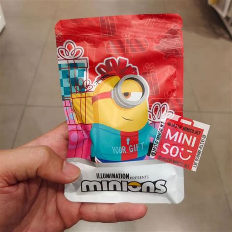 Jual Miniso Mainan Blind Box Figure Roly Poly Minions Season Edition