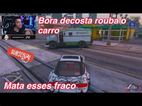 Ceras Du Rodo E Decosta Prepara O Pra Roubar O Carro Forte Na Bala