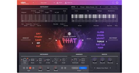 Ujam Virtual Drummer Phat Virtual Instrument Plug In Vd Phat