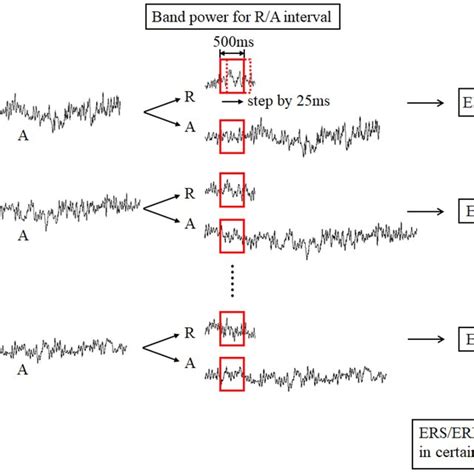 Steps Of Eeg Signal Processing To Calculate Ers Erd Values Download