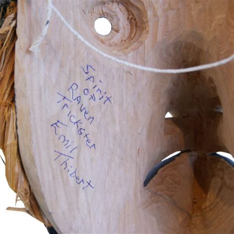 Spirit Raven Trickster Mask Canadian Indigenous Art Inc