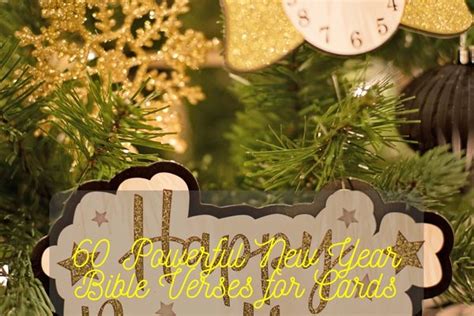 60 Powerful New Year Bible Verses For Cards Bible Verses Of The Day