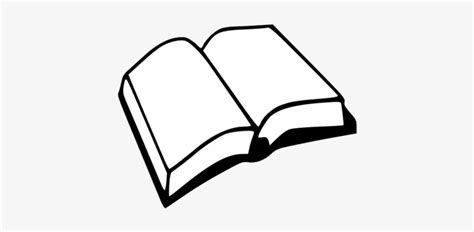 Black Open Book Book Drawing Black And White Transparent Png