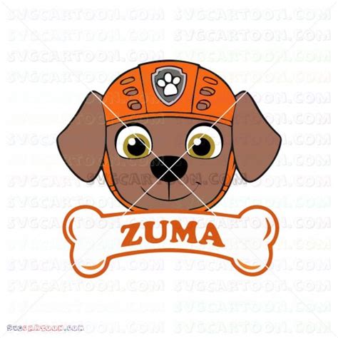 Zuma Paw Patrol 053 Svg Dxf Eps Pdf Png