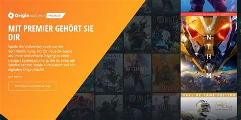 Origin Access Premier Diese Pc Spiele Gibts Für 100 Eurojahr Pc Welt