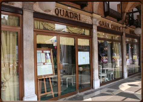 Venecia y sus lagunas Café Quadri