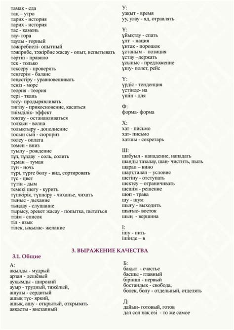 800 самых необходимых казахских слов » Матрица.kz - Информационно ...
