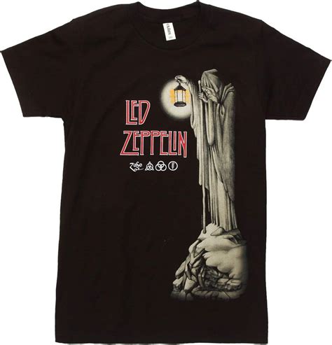 Led Zeppelin Iv Album Graphic Zoso Symbol With Hermit Holding Lantern