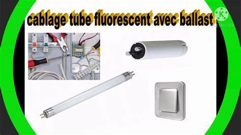 schéma de câblage tube fluorescent ballast starter YouTube