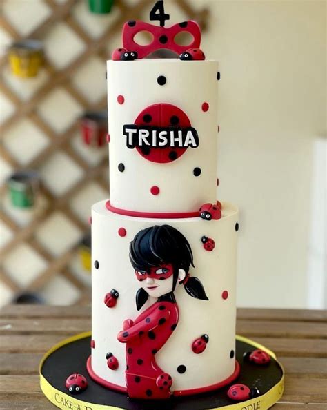 Bolo De Aniversário Da Ladybug - Bolo da Ladybug Miraculous - cakes ideas- ideias de festa e aniversário ...