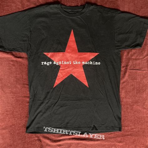 Rage against the machine star 01 | TShirtSlayer TShirt and BattleJacket ...