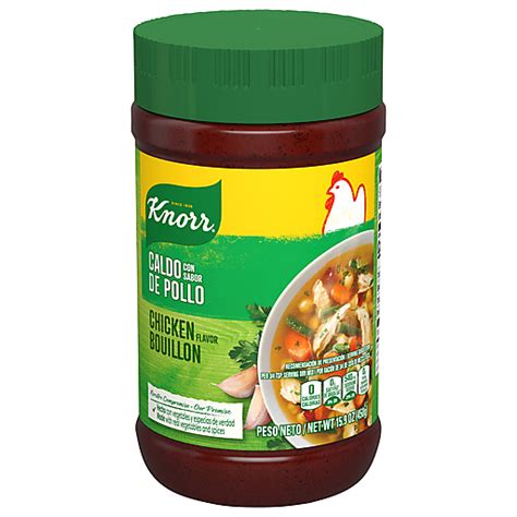 Knorr Bouillon Chicken Flavor Oz Hispano Selectos