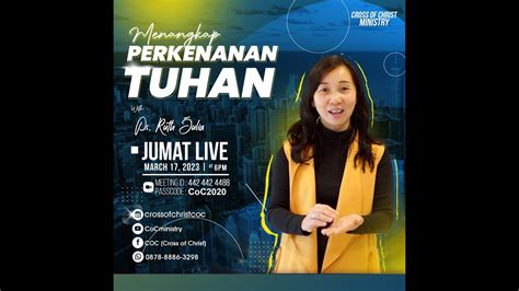 Ps Ruth Julia Menangkap Perkenanan Tuhan Youtube