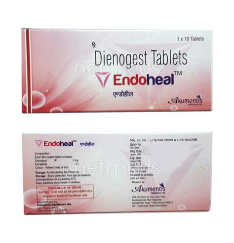 Endoheal 2mg Tablet 10s Buy Medicines Online At Best Price From