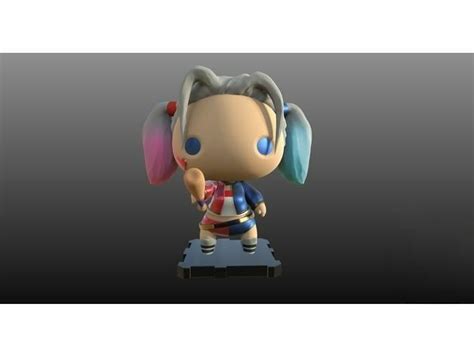 Harley Quinn D Printing Creation D Model D Printable Cgtrader