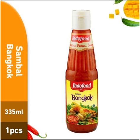 Jual Sambal Indofood Bangkok Botol Ml Shopee Indonesia