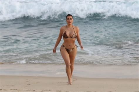 Kim Kardashian Sexy Bikini Set BTS 19 Photos The Fappening