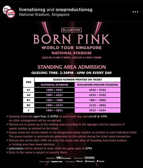 X Cat Pen A Blackpink Concert Ticket Tickets Vouchers Event