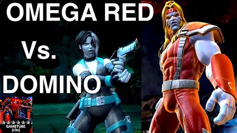 MCoC Omega Red Uncollected Vs Domino XMEN CLASS OMEGA YouTube