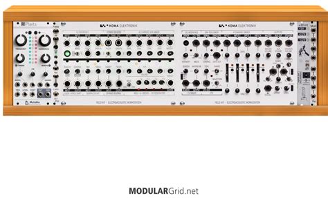 My unwound Eurorack - Eurorack Modular System from renaudvincent on ModularGrid